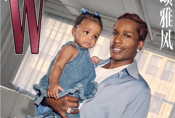 A$AP Rocky знявся для глянцю разом із 10-місячною донькою
