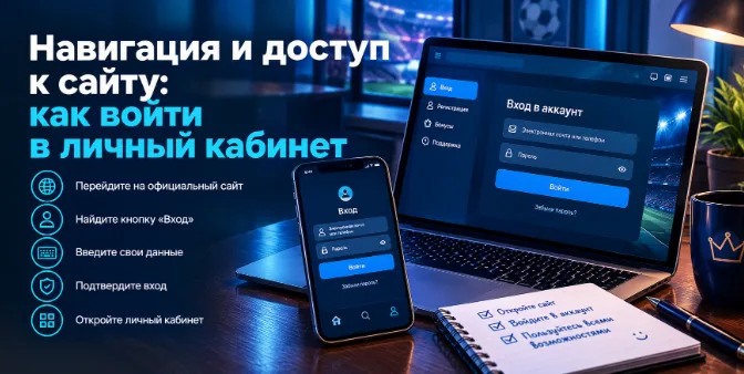 Навигация и доступ к 1хBet: Как войти в личный кабинет