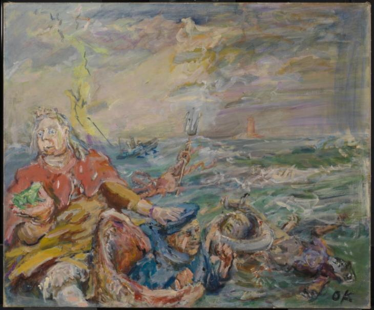 Loreley 1941-2 by Oskar Kokoschka 1886-1980