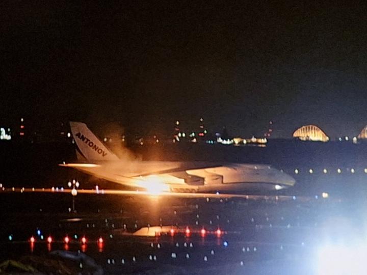 У Японії загорівся український літак Ан-124 «Руслан»