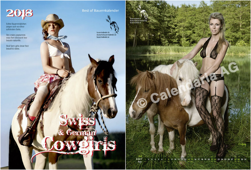 Календарь Swiss Cowgirls 2018