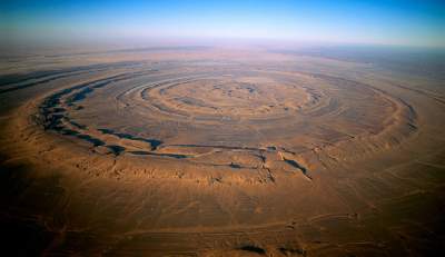 «Глаз Сахары»: самое таинственное место на Земле. Фото