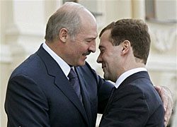Лукашенко: отношения с Медведевым неожиданно нормализовались