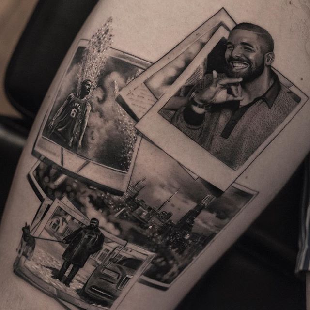 Бельгийский татуировщик работает как фотопринтер