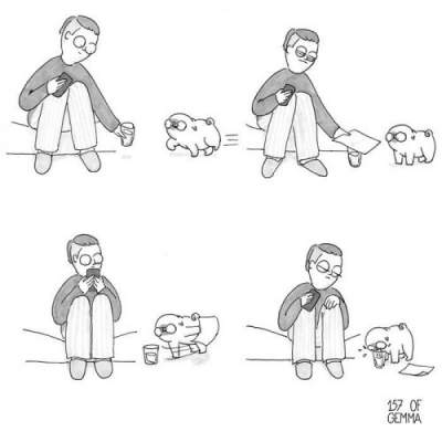 Юморные комиксы, которые наверняка понравятся хозяевам собак
