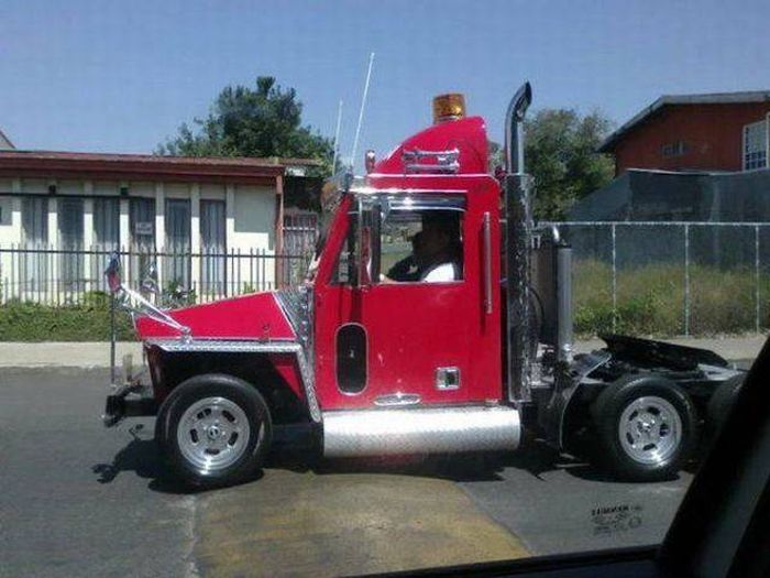 Чего только не увидишь на дорогах: странные автомобили