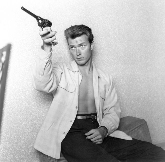 26-летний Клинт Иствуд в 1956 году