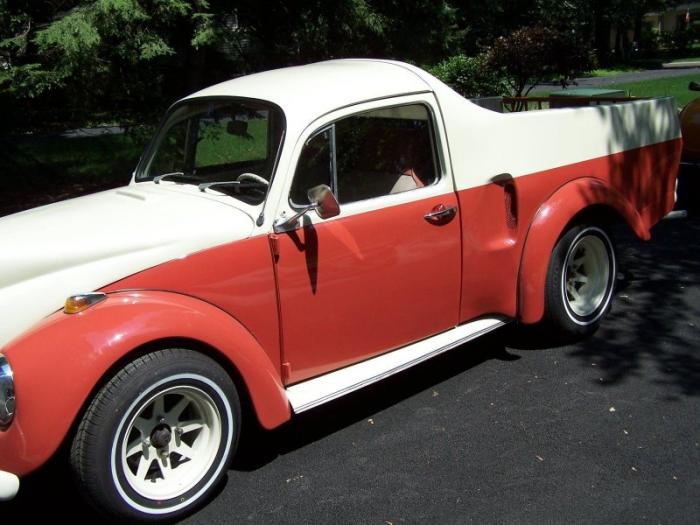 Интересный пикап Volkswagen Beetle 1969