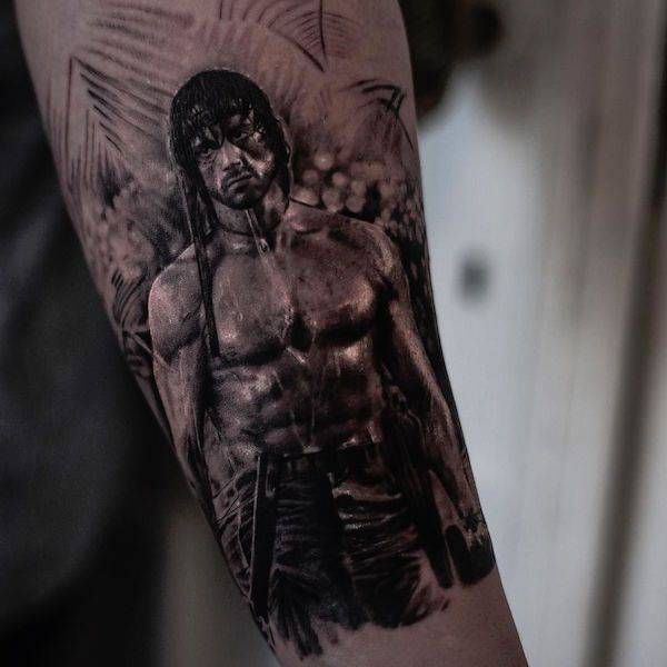 Потрясающие татуировки Инала Берсекова