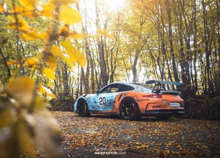 Немцы состарили новый Porsche 991 GT3 RS