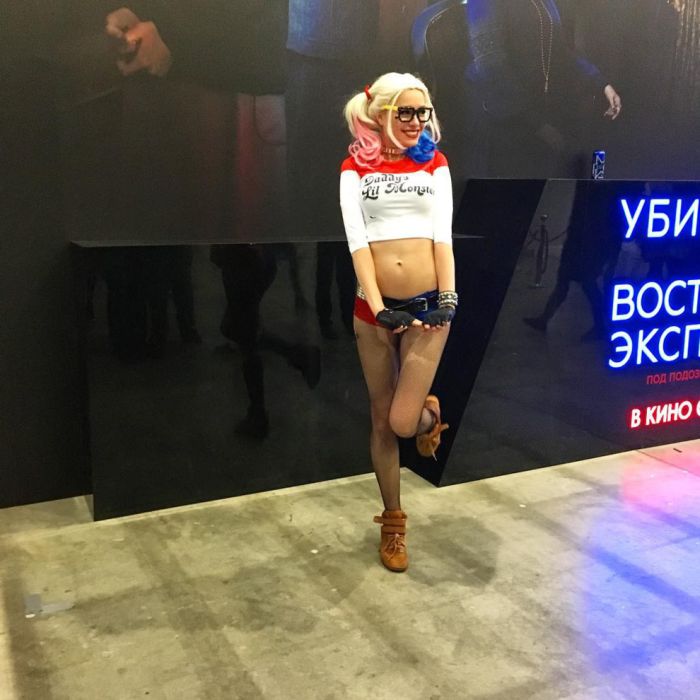 Девушки выставки ИгроМир 2017 и фестиваля Comic Con Russia 2017