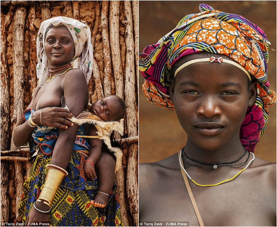 Невероятные прически женщин из племен Анголы