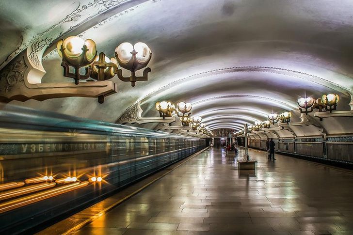 Красота Ташкентского метро