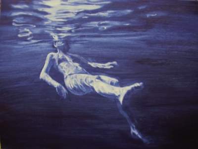 «Подводные» гиперреалистичные картины от талантливого мастера. Фото