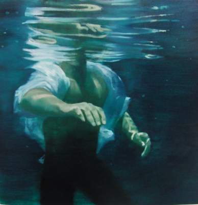 «Подводные» гиперреалистичные картины от талантливого мастера. Фото