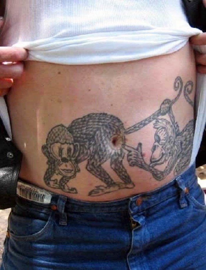 25 худших татуировок с изображением животных