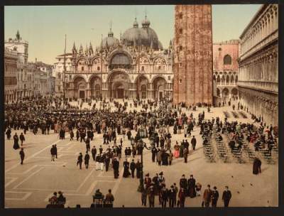 Старинные открытки Венеции конца XIX века. Фото