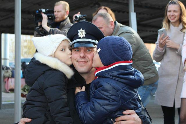 Присягу патрульных приняли 174 полицейских в Киеве и Одессе 04