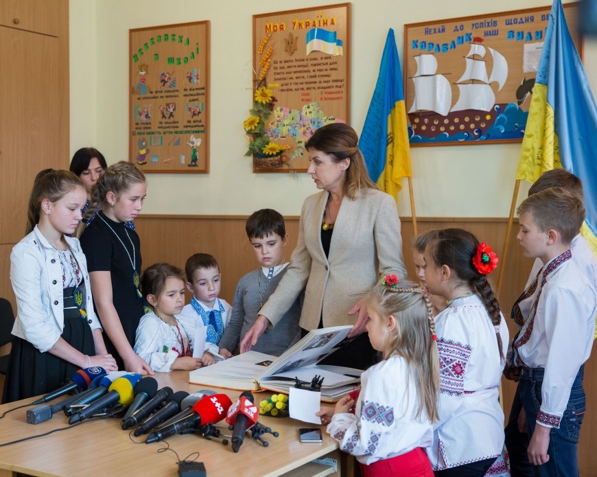 Как Марина Порошенко побывала на Львовщине (ФОТО)