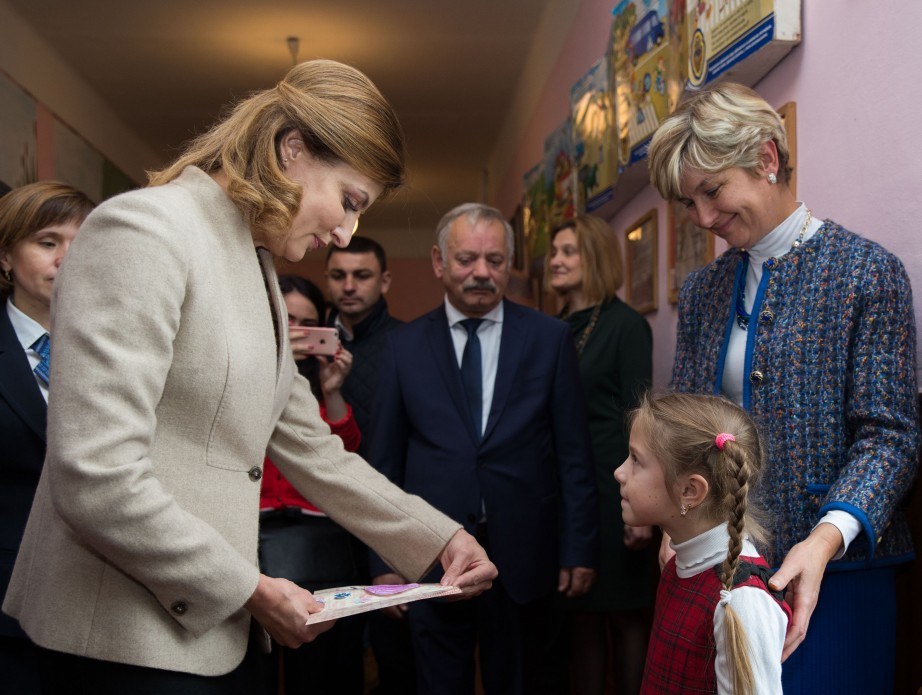 Как Марина Порошенко побывала на Львовщине (ФОТО)