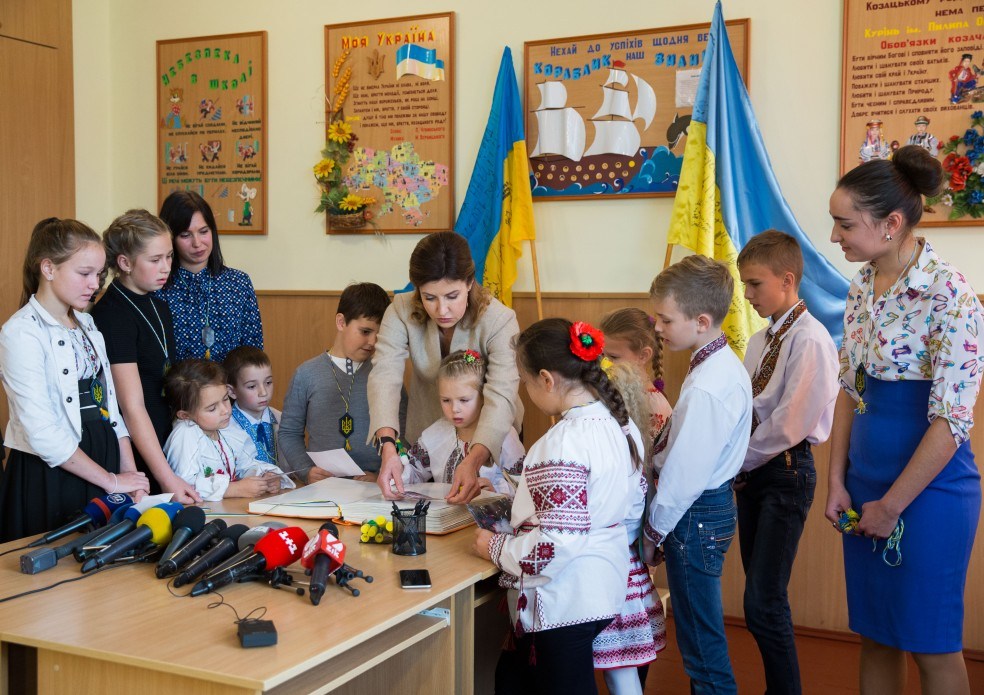 Как Марина Порошенко побывала на Львовщине (ФОТО)