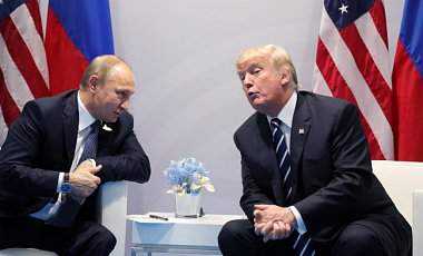 Известный художник высмеял карикатурой встречу Путина и Трампа