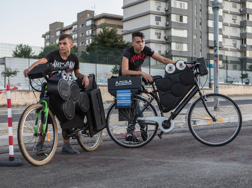 Тюнингованные велосипеды подростков Палермо