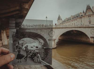 Фотограф объединил прошлое и настоящее самых красивых городов Европы. Фото