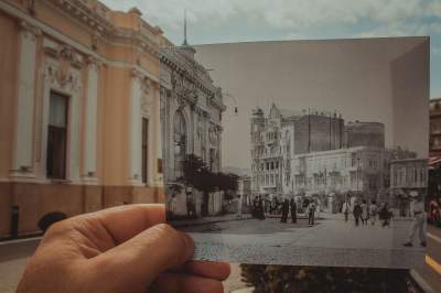 Фотограф объединил прошлое и настоящее самых красивых городов Европы. Фото