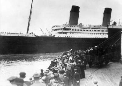В Сеть выложили редкие фото Титаника