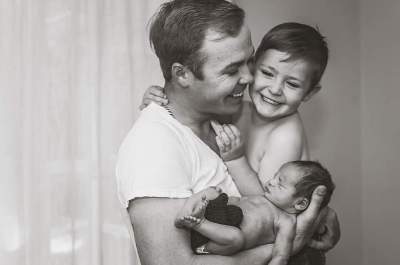 Трогательные снимки настоящих отцов. Фото 
