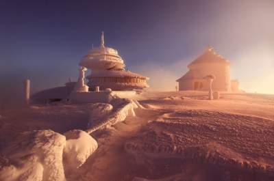 Волшебство зимы в горах Польши. Фото