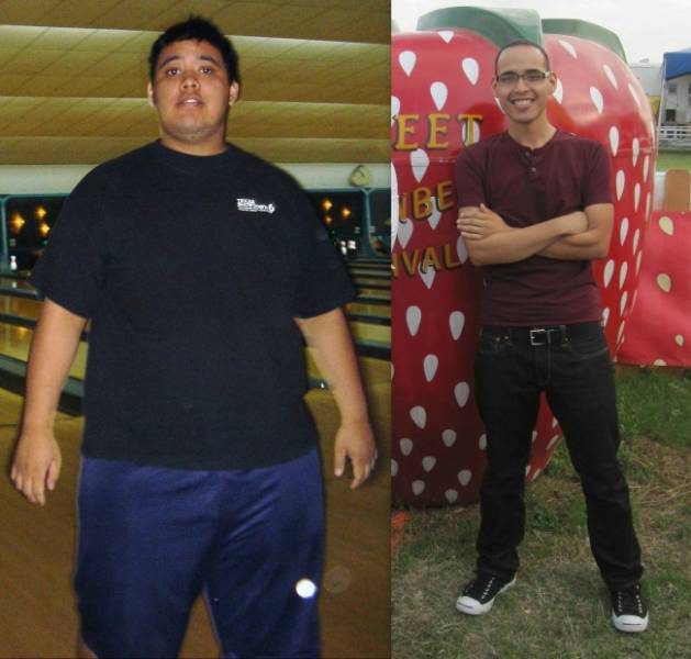 Мужчины в борьбе с лишним весом: тогда и сейчас