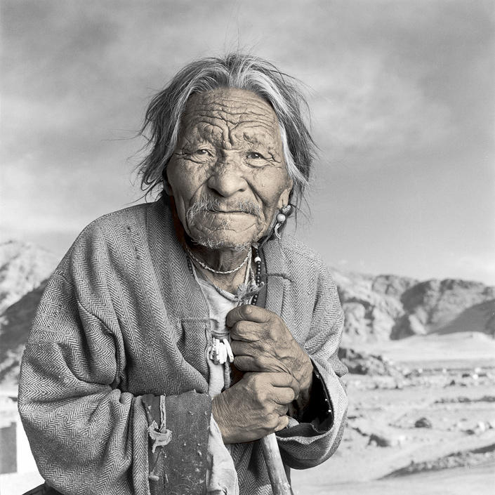 Жители Тибета в объективе Фила Борджеса