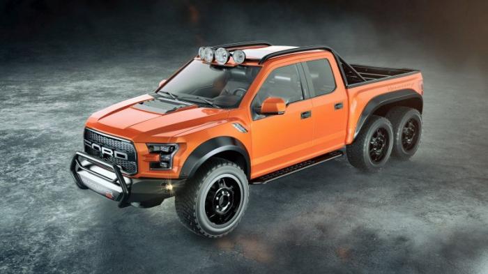 Шестиколесный Ford Hennessey VelociRaptor