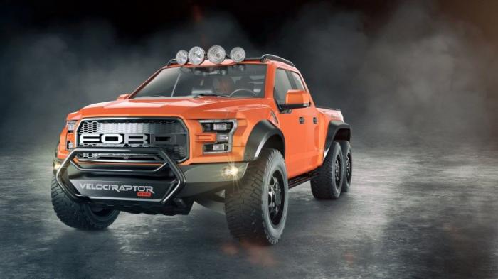 Шестиколесный Ford Hennessey VelociRaptor