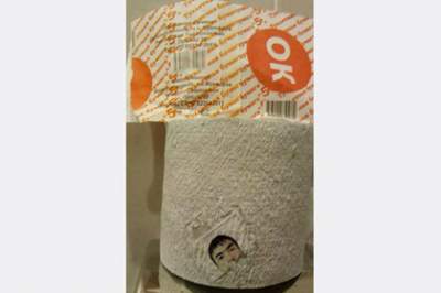 Сеть развеселила фотка, найденная в рулоне туалетной бумаги