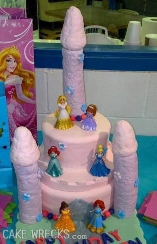 Неудачные тортики ко дню рождения детей