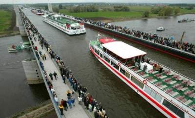 Самые впечатляющие водные мосты со всей планеты. Фото