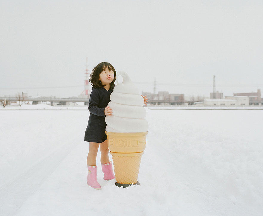 Необычный фотоальбом 4-летней японки