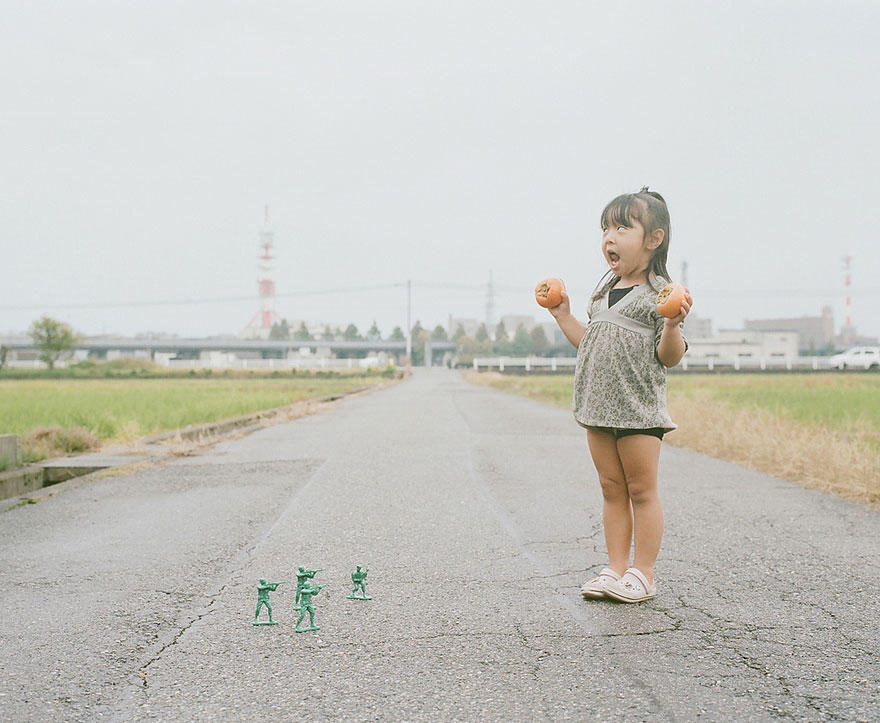 Необычный фотоальбом 4-летней японки