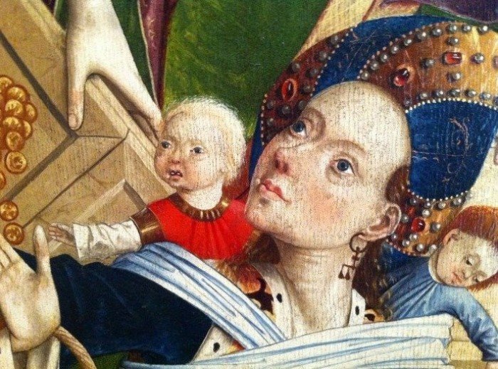 Уродливые младенцы на картинах эпохи Возрождения и подписи к ним