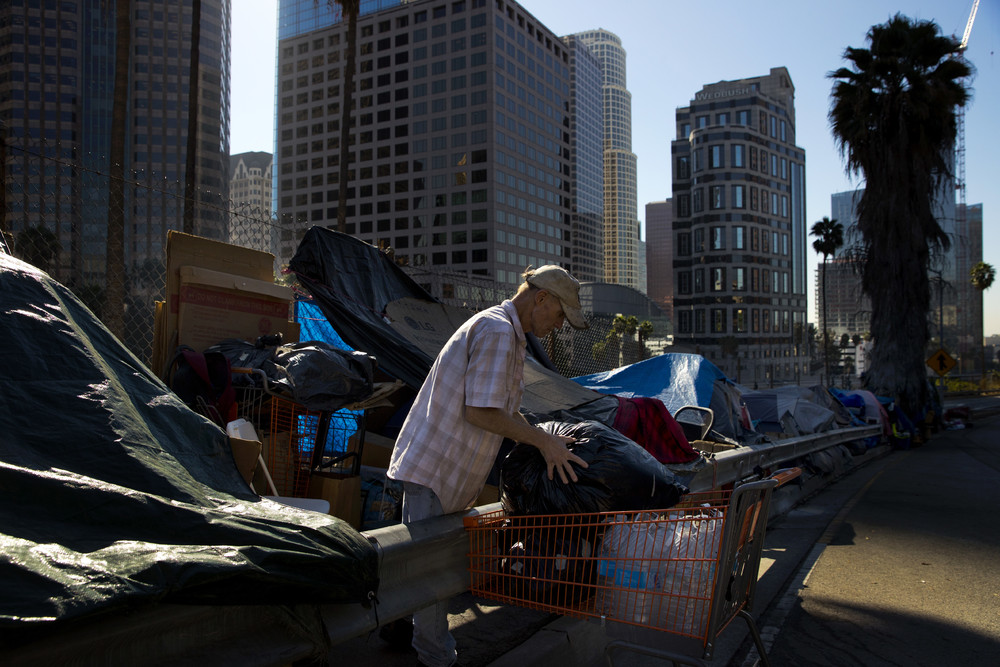 Бездомное население в США