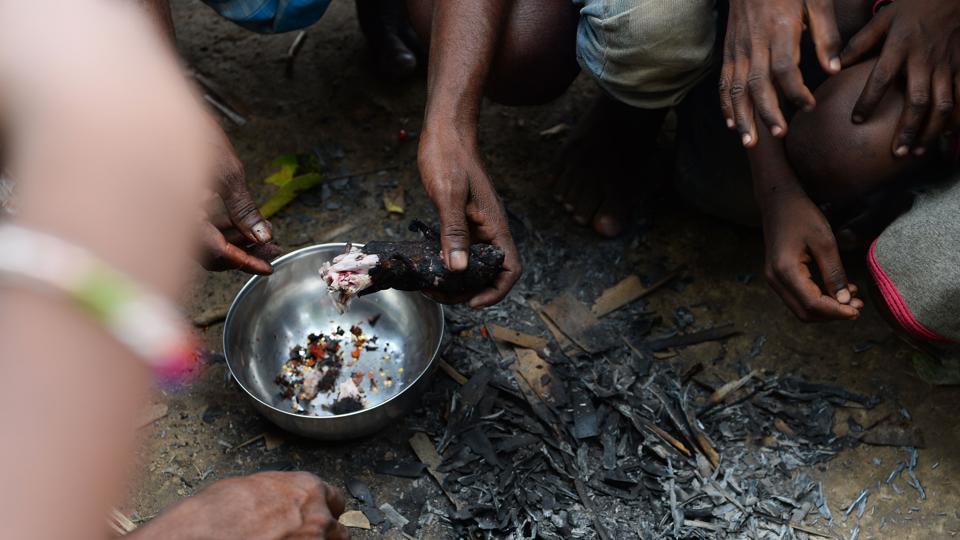В беднейшем индийском штате Бихар выживают, питаясь крысами