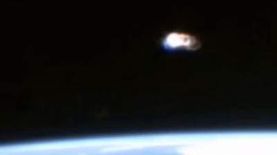 На кадрах с МКС разглядели боевой корабль инопланетян