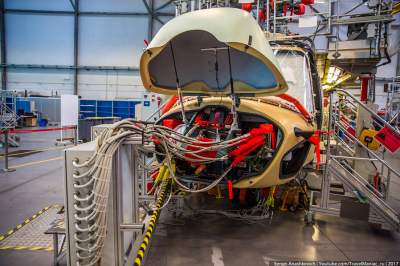 Как собирают вертолеты Airbus. Фото	