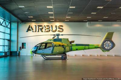 Как собирают вертолеты Airbus. Фото	