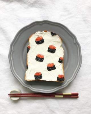 Фуд-арт: японская художница превращает поджаренный хлеб в произведения искусства. Фото