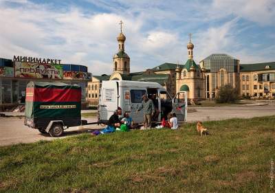 Грузинские горы в завораживающих пейзажах. Фото