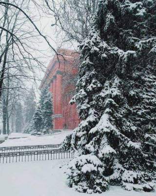 Зимний Киев, красота которого очаровывает. Фото